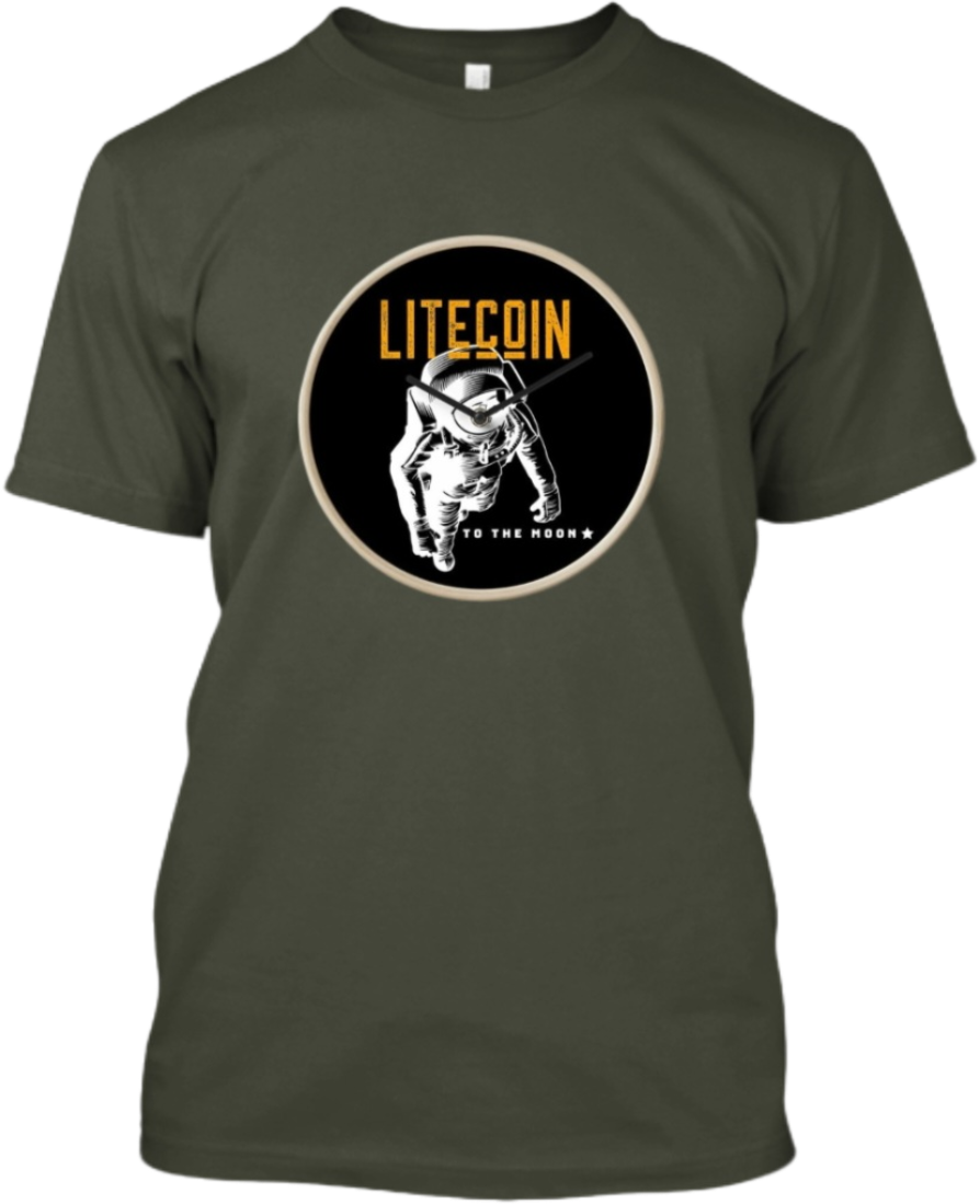 Koszulka - Litecoin (to the moon) - obrazek 4