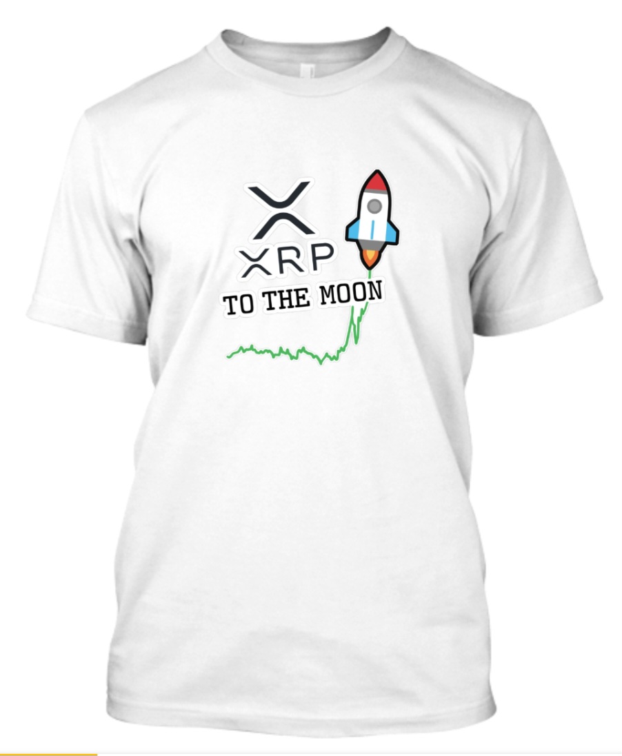 Koszulka XRP To the moon - obrazek 2