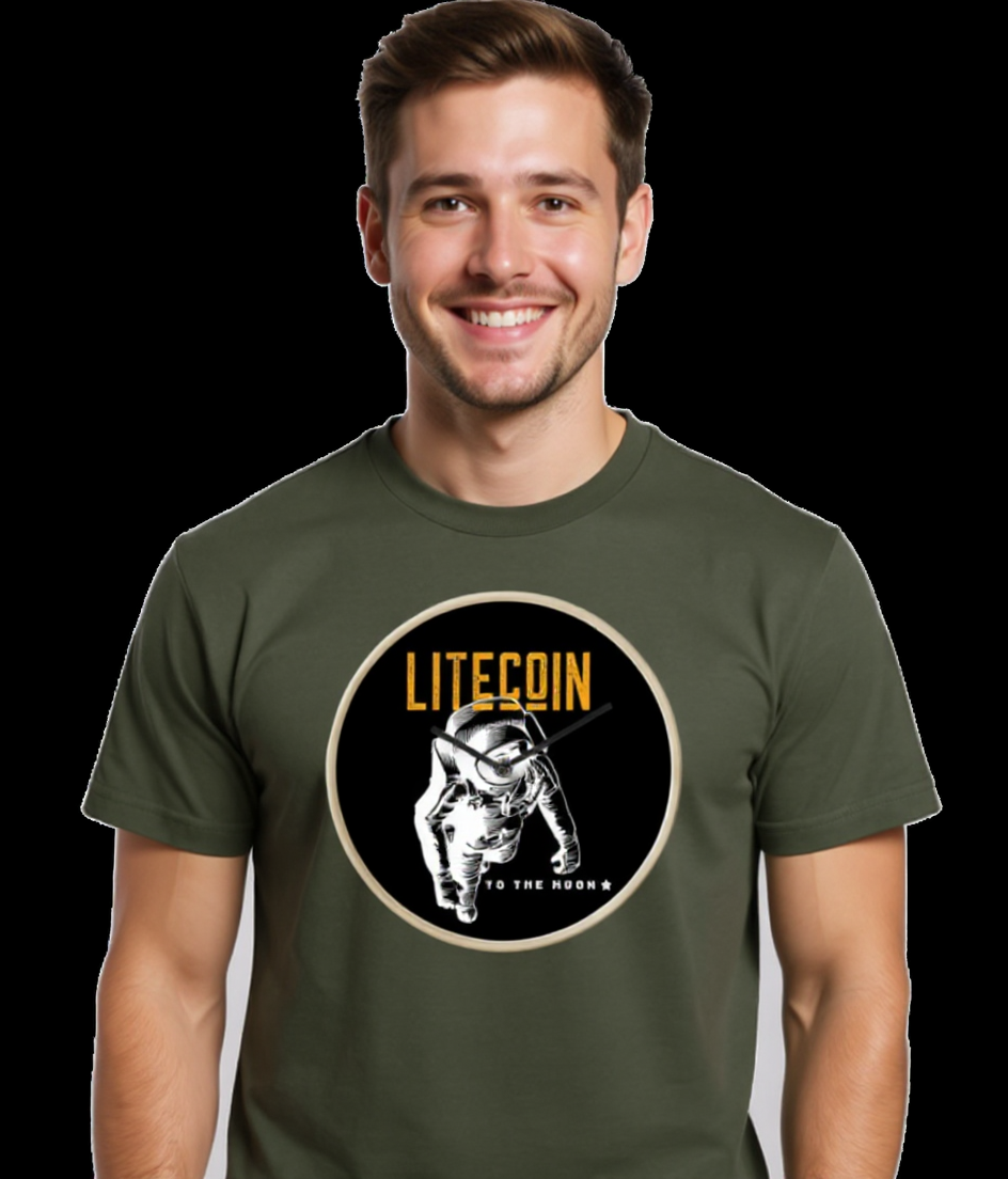 Koszulka - Litecoin (to the moon)